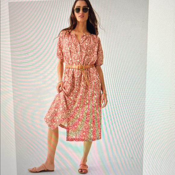 Faherty Dresses & Skirts - NWT Faherty Carmel Dress-Spice Sunrise Floral